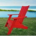 thumbnail image 3 of Modern Adirondack Chair, Plastic Muskoka Chair, Maintenance Free., 3 of 3