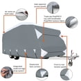 thumbnail image 5 of Classic Accessories Over Drive PolyPRO3 Deluxe Caravan Cover, Fits 20' - 22' Trailers, 5 of 7