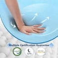 thumbnail image 2 of Twin Mattress, 5 Inch Memory Foam Innerspring Hybrid Mattress in a Box, for Pressure Relief, Motion Isolation, 190cm L x 99cm W x 25cm H, 2 of 6