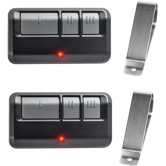 953EV/EVC 953ESTD Universal Garage Door Opener Remote - Quantity 2【10 Year Warranty】
