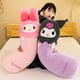thumbnail image 2 of 60cm Sanrio Kuromi My Melody Stitch almohada larga juguetes de peluche Kawaii suave cómodo encantador dibujos animados adultos niños niña durmiendo regalos, 2 of 2