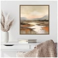 thumbnail image 3 of Amanti Art Peaceful Scenic River View I Framed Canvas Wall Art Print, 3 of 7