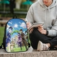 thumbnail image 6 of Genshin Impact Printed Backpack 17 Inch Shoulder Backpack Lightweight High-capacity Casual Daypack Bookbag, 6 of 8