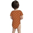 thumbnail image 5 of Daiia 60s and 70s Aesthetic Printed Unisex-Baby Short Sleeve Onesies Bodysuits Baby Climbing Clothes Soft and Comfortable Romper with Expandable Shoulder Design-12 Months, 5 of 8