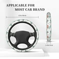 thumbnail image 5 of Disketp Music Lover Dinosaur Elastic Microfiber Steering Wheel Cover for Truck,SUV,Cars,Universal 15 inch,Anti-Slip, 5 of 8