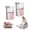 B#04_2PCS, variant on 3 Pack No-Pump 3D Vacuum Storage Bags - Better Life Space Creator, Large Size Storage Solution, Protect Clothes from Moisture & Dust, Ideal for Bedding, Seasonal Gear & Travel