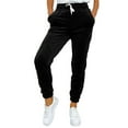 thumbnail image 2 of Frostluinai Womens Drawstring Velvet Trousers Casual High Waist Joggers Pants Loose Straight Leg Long Pants Comzy Hiking Athletic Legging with Pockets, 2 of 3