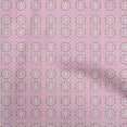 thumbnail image 1 of oneOone Polyester Spandex Pink Fabric Arabic Moroccan Sewing Craft Projects Fabric Prints By Yard 56 Inch Wide, 1 of 5