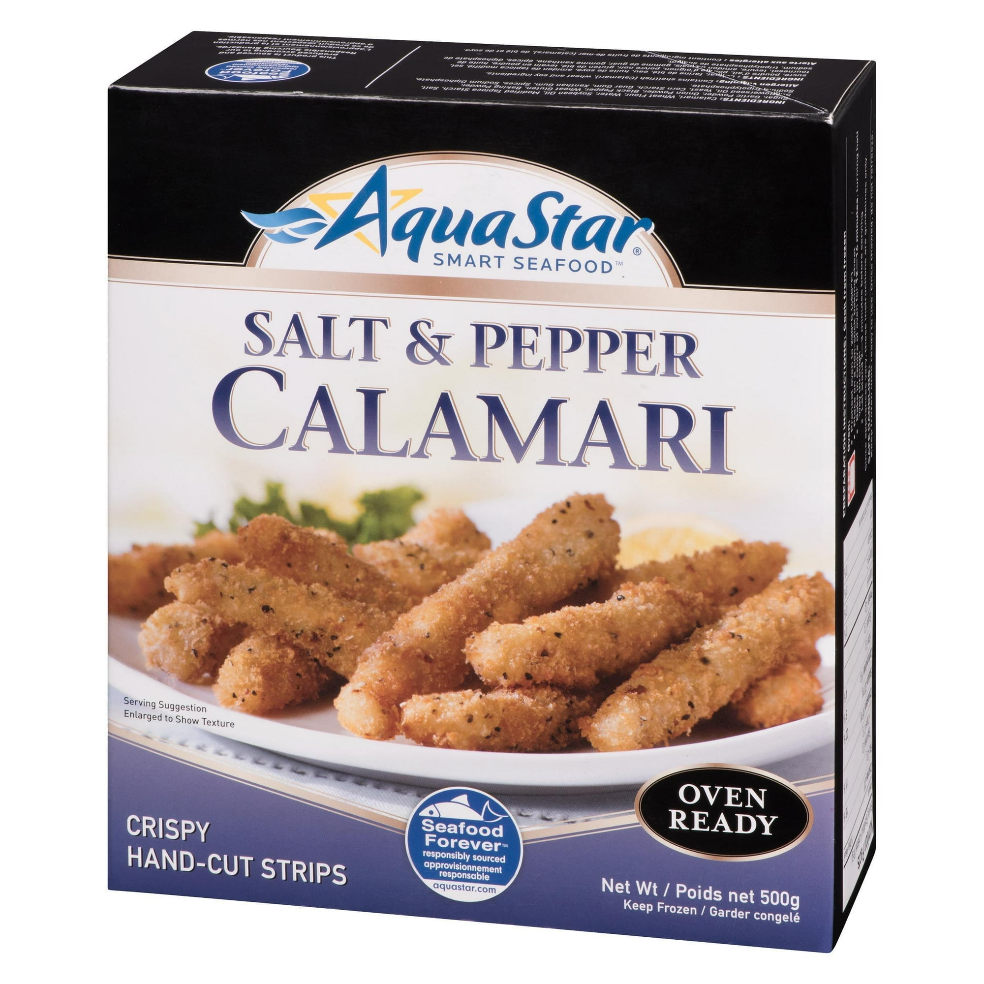 Prets A Cuire , Calmar au sel et au poivre Aqua Star