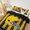 Yellow Black, variant on Manfei Football Game Lover Duvet Cover Twin,Rugby Sport Theme Bedding Sets Twin Size,Yellow Sport Helmet Bed Set For Teens,Ultra Soft Home Decor Reversible(No Comforter),2-Piece