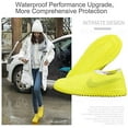 thumbnail image 5 of Waterproof Shoe Covers, Non-Slip Water Resistant Overshoes Silicone Rubber Rain Shoe Cover Protectors for Kids, Men, Women, 5 of 7