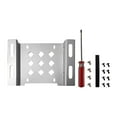thumbnail image 1 of BELOVING SSD/HDD Metal Mounting Bracket Flexibility HDD Holder for Tabletop PC Adults Silver, 1 of 10