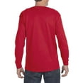 thumbnail image 2 of Hanes Men's and Big Men's Authentic Long Sleeve Tee, up to Size 3XL, 2 of 5
