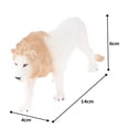 thumbnail image 3 of MOJO - Realistic International Wildlife Figurine, White Lion, 3 of 5