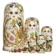thumbnail image 4 of 10 Piezas Muñecas Rusas, Muñeca Matryoshka Juguete Educativo, Juego de Muñecas Apilables de Madera para Niños Adultos Que Deseen Regalo Halloween, 4 of 9
