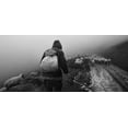 thumbnail image 2 of Arabzadeh, Abbas 24x13 Black Ornate Wood Framed with Double Matting Museum Art Print Titled - On The Way Home, 2 of 4