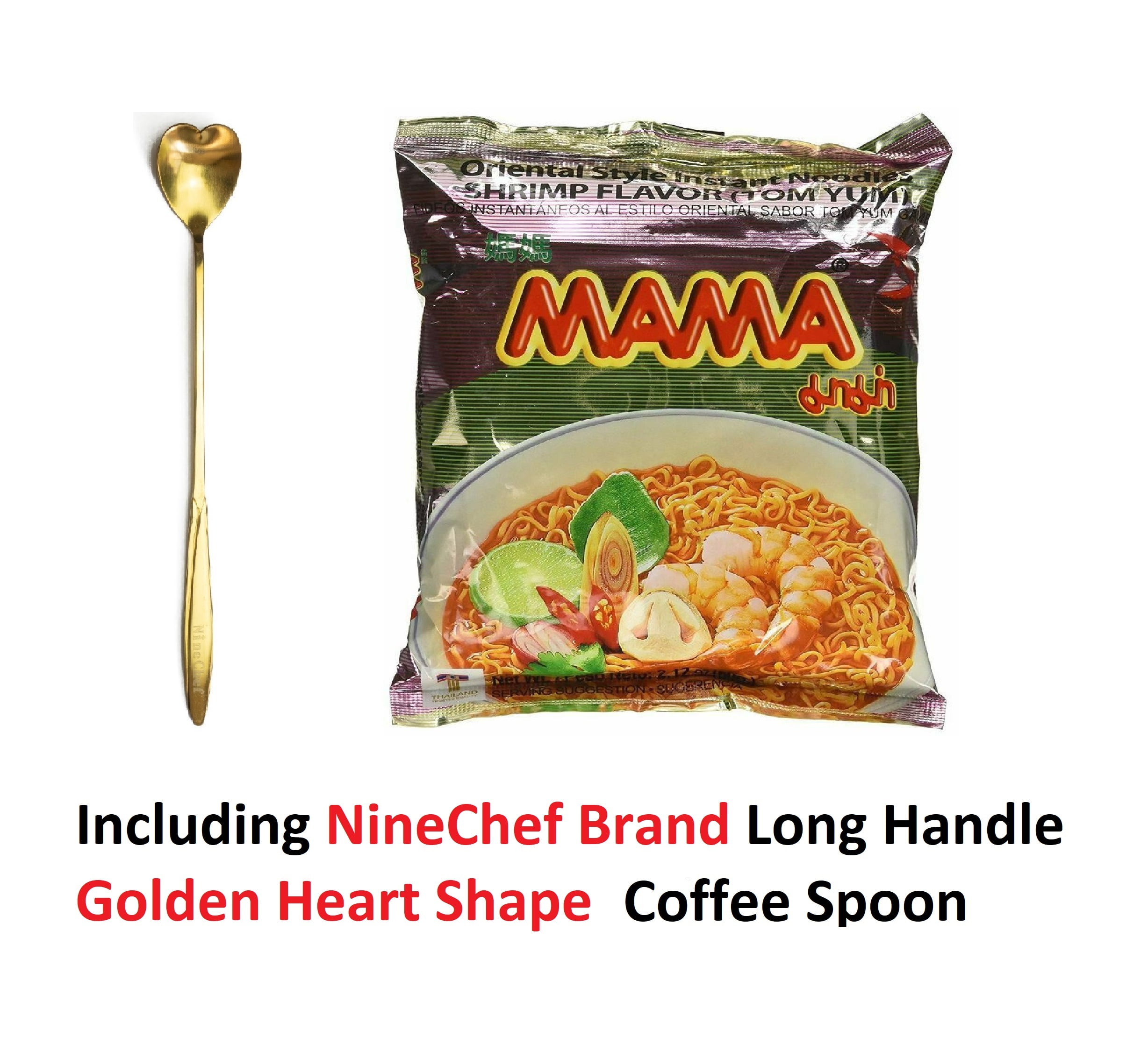 10 pack) Mama Oriental Style Instant w/Artificial Pork Flavor