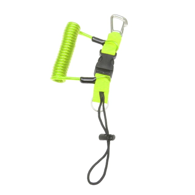 Correa Bobina de la cuerda Baoblaze de seguridad Amarillo Cordón de la cámara