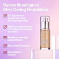 thumbnail image 2 of Revlon Illuminance Skin-Caring Liquid Foundation, Hyaluronic Acid, Hydrating and Nourishing Formula with Medium Coverage, 417 Warm Caramel, 1 fl oz, 2 of 8