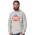 thumbnail image 5 of Vintage Dubble Bubble Gum Double Logo Long Sleeve TShirt Men Women Brisco Brands S, 5 of 6