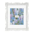 thumbnail image 1 of Marco de fotos Laura Ashley 16x13 cm diseño ornamentado blanco, 1 of 4
