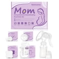 thumbnail image 1 of Kit esencial para amamantar, bomba manual Naismummy, 37 unidades, 1 of 8