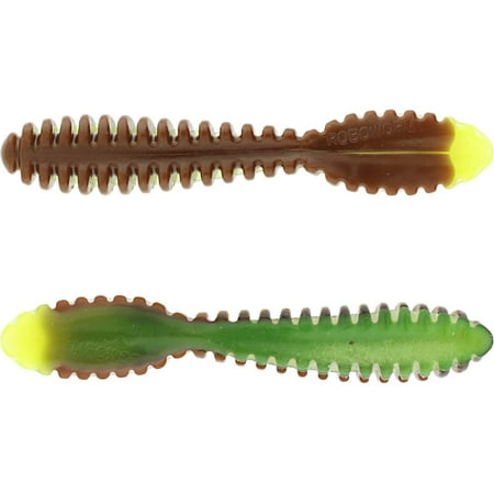 Roboworm Zipper Grub 3 1/2 inch Soft Plastic Grub