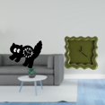 thumbnail image 2 of Reloj de pared,Reloj de pared decorativo para baño o dormitorio,Reloj de pared para gatos silencioso,sin tictac,ideal para regalar.,Reloj de pared,Reloj de pared decorativo para baño o, 2 of 8
