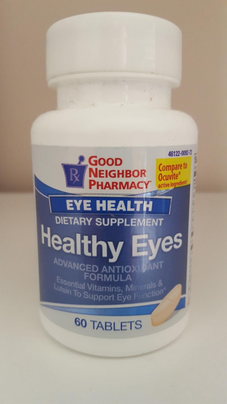 Best Tablet For Poor Eyesight GNP Healthy Eyes 60 Tablets - Walmart.com