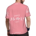 thumbnail image 2 of Wukai Happy Mother's Day Print Men's Short-Sleeved Mesh T-Shirt,Quick-Dry Short Sleeve Workout T-Shirt-X-Small, 2 of 8