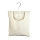 thumbnail image 1 of Bolsa porta pinzas para la ropa, organizador de ropa de lona con gancho de 360° para secar la ropa (blanco), 1 of 7