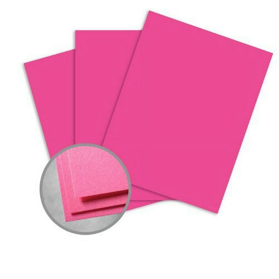 Astrobrights Pulsar Pink Card Stock - 11 x 17 in 65 lb Cover Smooth 250 per Package
