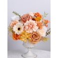 thumbnail image 3 of Champagne Artificial Flowers Box (Terracotta Silk) for Wedding DIY, Bridal Bouquets, Table Centerpieces, Baby Shower, Birthday Party, Home, 3 of 4