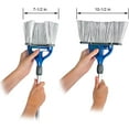 thumbnail image 6 of StorMate Broom - Grey and Blue Aluminum Extendable and Collapsible Broom for RV / Marine / Home Use - Thetford 36772, 6 of 6