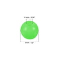 thumbnail image 2 of Unique Bargains 5mm Round Plastic Luminous Glow Fishing Beads Tackle Tool Green 200 Pieces, 2 of 5
