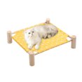 thumbnail image 6 of Dog Suspended Bed, Wooden Dog Suspended Elevated Cold Bed, Detachable Portable Indoor/Outdoor Pet Bed, Suitable For Cats And Small Dogs, Pet Supplies, 6 of 7