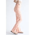 thumbnail image 4 of Ragstock Orange Daisy Gingham Bell Bottoms, 4 of 4