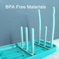thumbnail image 5 of Foldable space-saving baby bottle drying rack portable baby bottle, 5 of 5