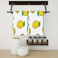 thumbnail image 3 of YladaFaie Kitchen Towels Fresh Lemon Fruit Theme Dish Towel Kitchen Hand Towels Decorative Tea Towels for Kitchen Absorbent for Bathroom Home Housewarming Gift, 16 x 24 Inch, 3 of 7