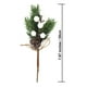 thumbnail image 3 of Wosthever Ramas de pino artificiales, para árbol de Navidad, adornos, decoraciones para árboles de Navidad versión gingko PC 1, 3 of 6
