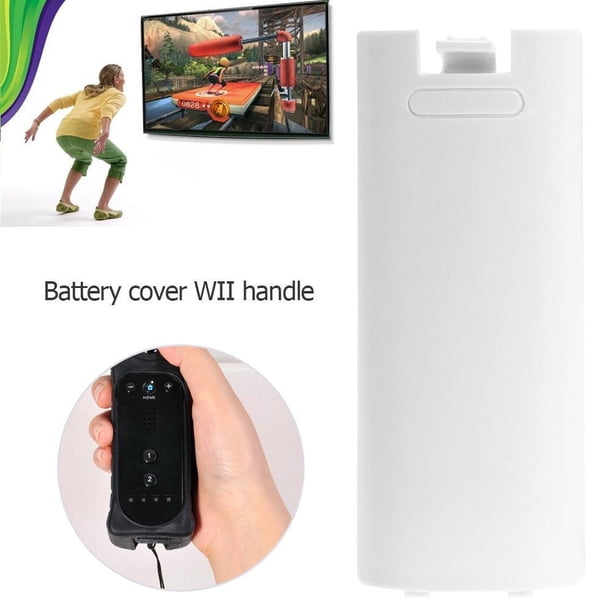 Cubierta de interruptor de reemplazo de carcasa de batería 5 colores para control remoto de Wii JShteea Nuevo
