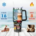 thumbnail image 4 of 40OZ Friends Tumbler with Handle,Vacuum Insulated Stainless Steel Thermal Cup for TV Show Fans Gifts Keeps Drinks Cold & Hot, 4 of 6
