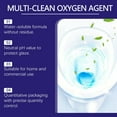 thumbnail image 4 of Oxygen Cleaning Powder Multi-Purpose Descaler, Heavy Duty Stain Remover for Kitchen Bathroom Tile Grout Sink Toilet, Fast Acting Degreaser, Safe on Surfaces, Odor Eliminator, All Purpose Cleaner, 4 of 9
