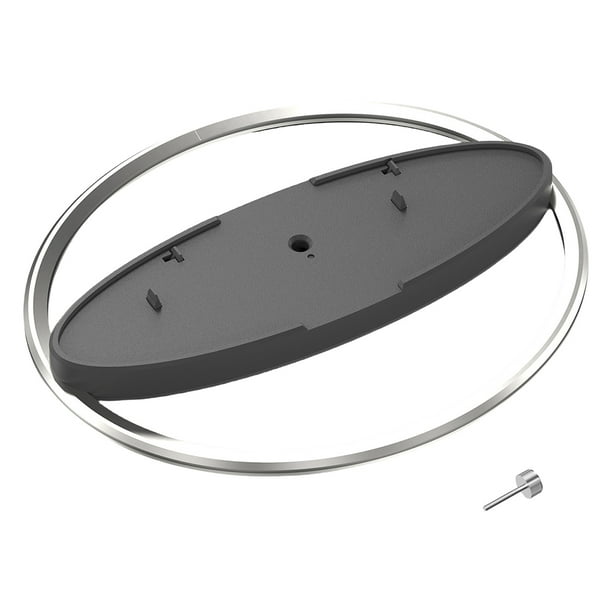 Base Antideslizante Con Soporte Vertical Metal para Consola Pro/PS5 Slim/PS5 (plateada)