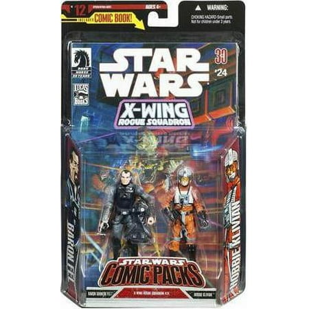 Star Wars Comic Packs 2007 Baron Fel & Derek "Hobbie" Klivian Action Figure 2-Pack