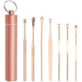 thumbnail image 1 of 7pcs/Set Ear Wax Pickers Cleaner Stainless Steel Earpick Wax Remover Curette Ear Pick Cleaner Ear Cleaner Spoon, 1 of 8
