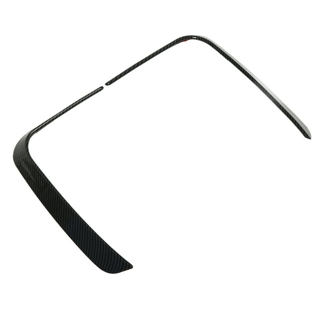 Embellecedor de ventilación lateral del alerón del parachoques trasero, 1 par de alerones de ventilación del parachoques trasero del coche Alerones de ventilación del parachoques trasero del c