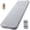 Gray-28.7''x79''x4'', variant on SLSY Inflating Camping Sleeping Pad,4" Ultra-Thick Memory Foam Fast Inflating Camping Mat Air Mattress with Pillow for Tent,Car,Traveling,Gray