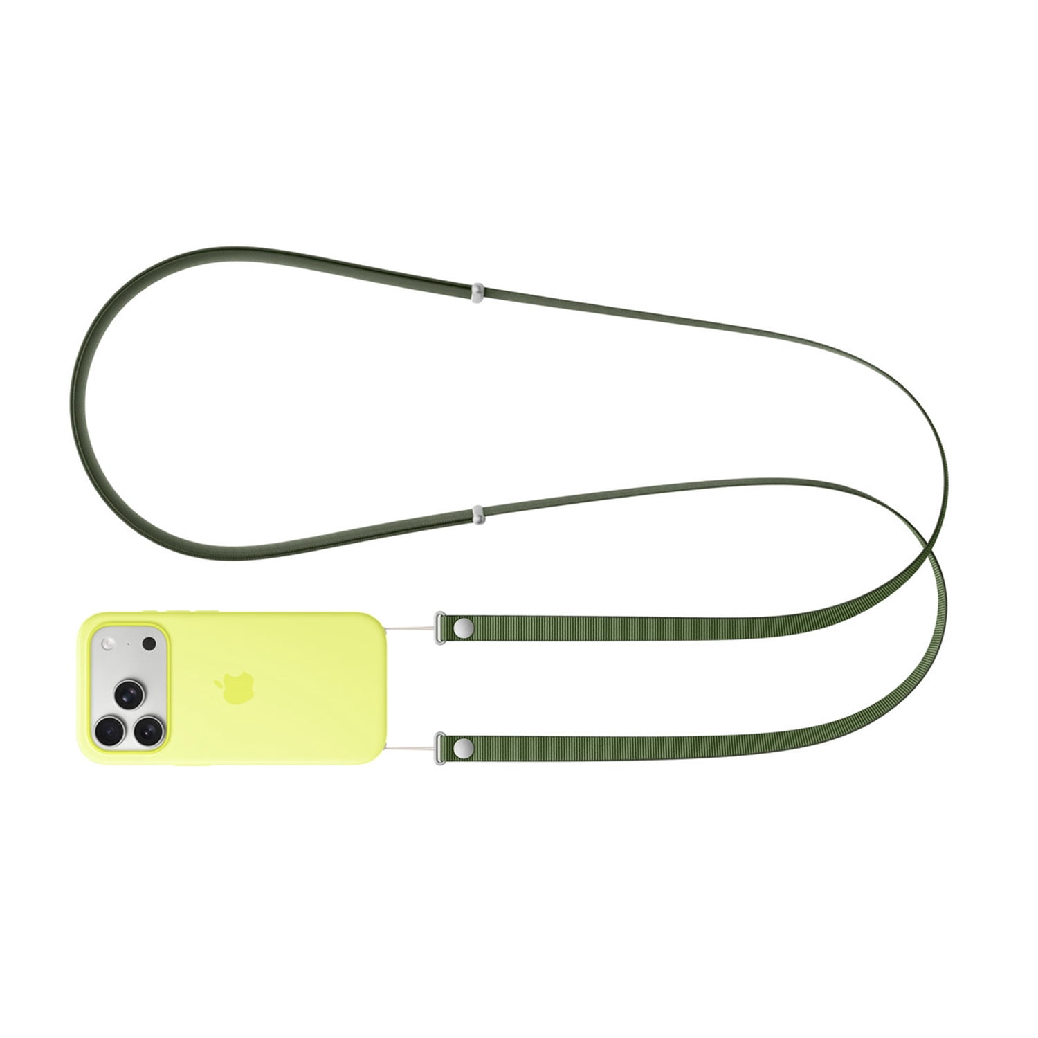 Adjustable Shoulder Lanyard for Smartphone Cases - Dark Green