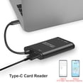 thumbnail image 1 of Adaptador USB 3.1 tipo C a USB 3.0 OTG Lector de tarjetas de memoria Secure Digital TF, 1 of 5